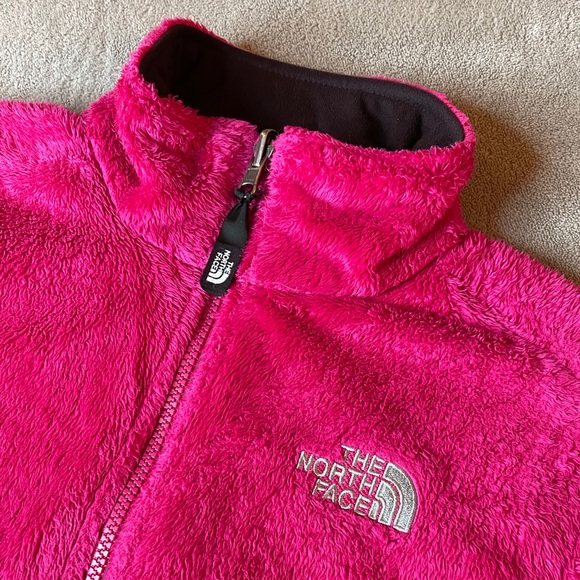 The North Face Fleece Jacket Pink/Black Size Small - Picture 2 of 13